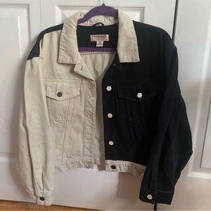 Vintage two tone GUESS denim jacket